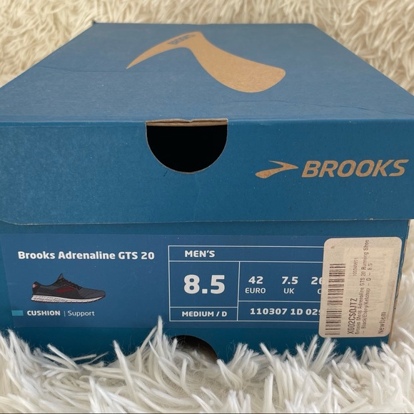NEW ($156 value) 8.5, Brooks Adrenaline GTS 20 Men’s Sneakers - Picture 7 of 8